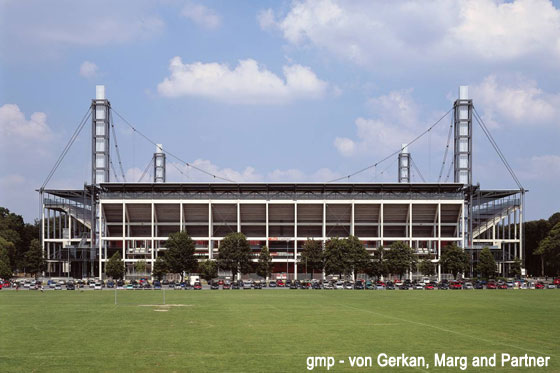 Stadium after completion