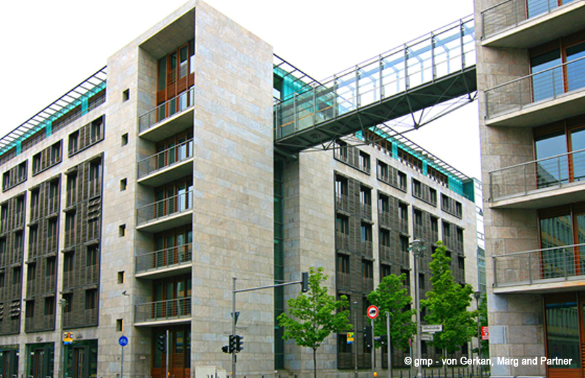 Bürogebäude der Bundestagsabgeordneten