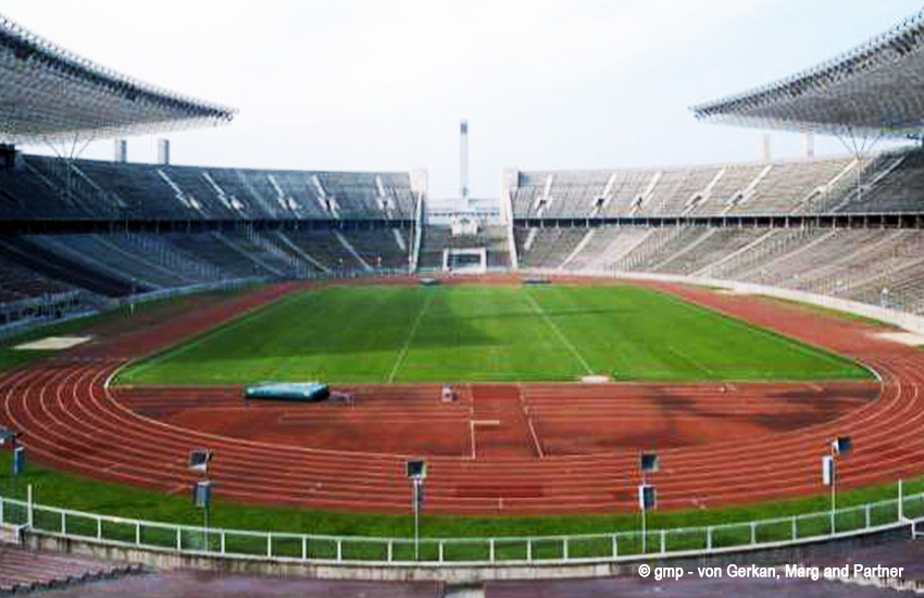 Olympiastadion vor Umbau / Sanierung