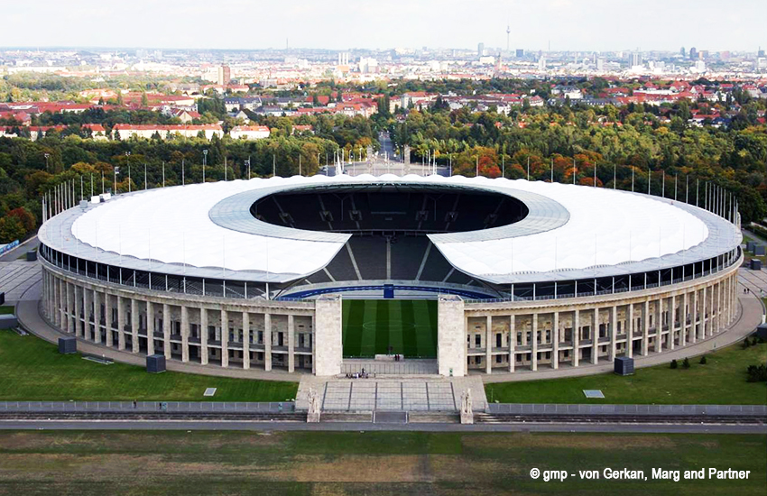 Stadium after redevelopment