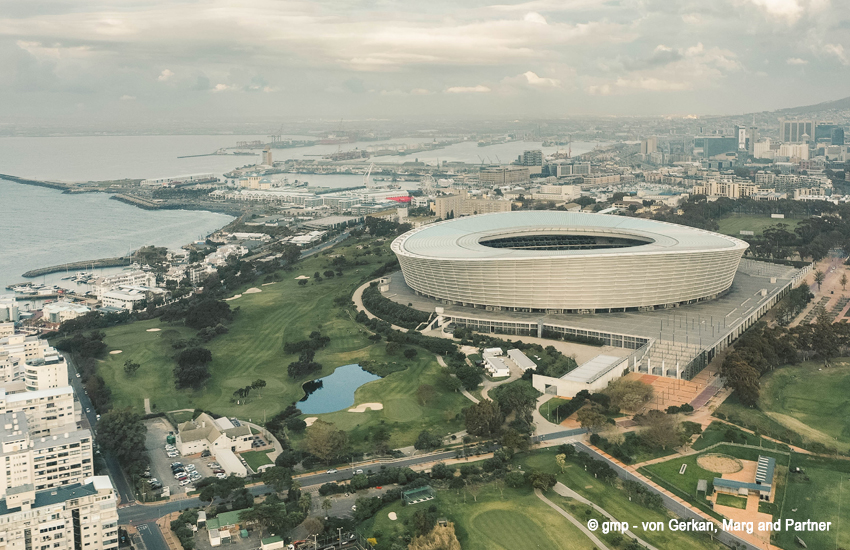 Stadion Kapstadt Vertragsadministration für gmp