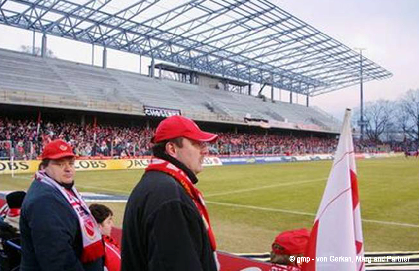 Stadion Cottbus Termin- und Bauablaufplanung