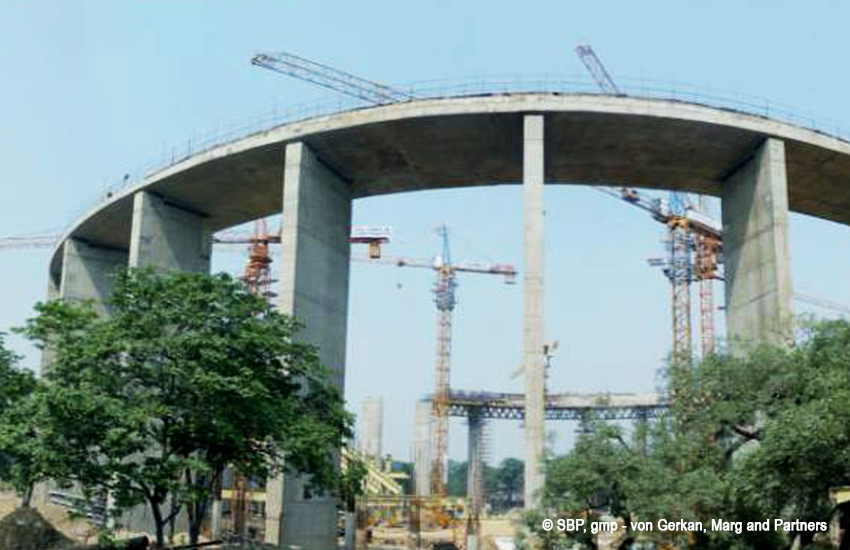 Construction roof structure